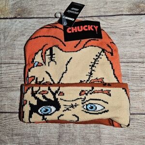 Chucky child's play horror mask beanie hat